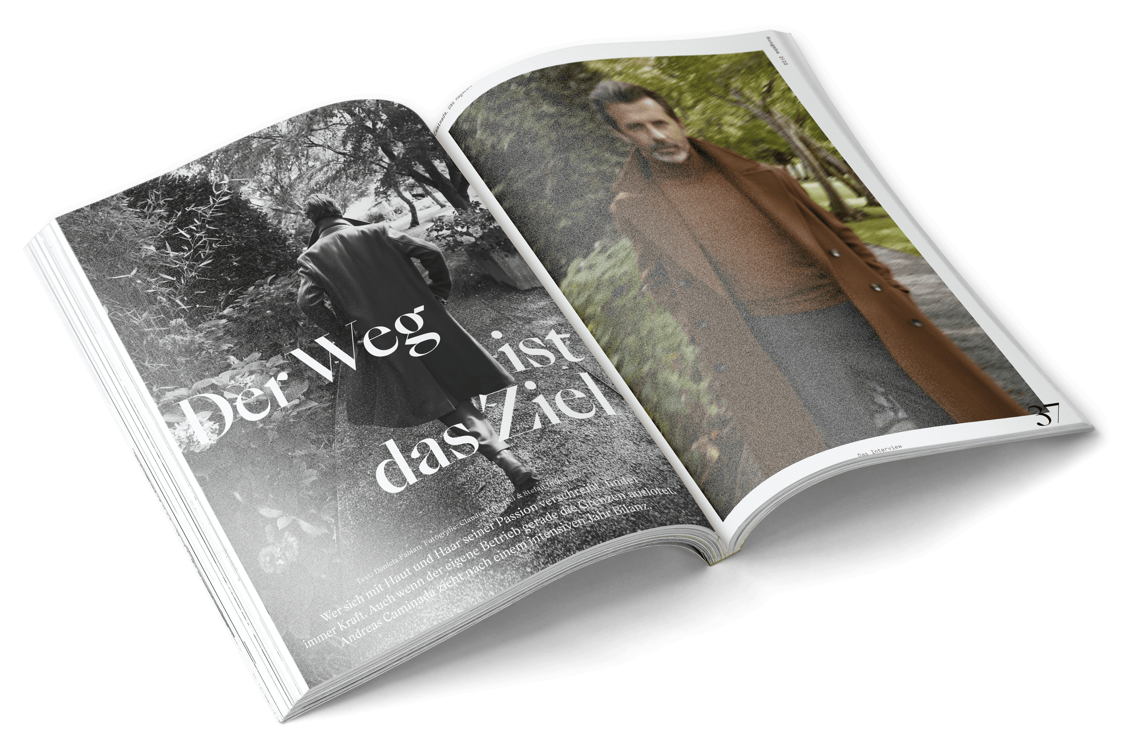 Magazin | Caminada Magazin - exklusive Momente mit Andreas Caminada <h2>Entdecke exklusive Momente mit Kultchef Andreas Caminada!</h2>
<p>In «Caminada. Das Magazin» begleiten wir Andreas Caminada auf eine Reise durch seine Welt! Der Kultchef stellt uns nicht nur Freunde vor, sondern lässt uns an seiner Leidenschaft - dem Kochen teilhaben. Zusätzlich setzt er die Themen und lässt uns exklusiv an Interviews und Geschichten teilhaben.</p>